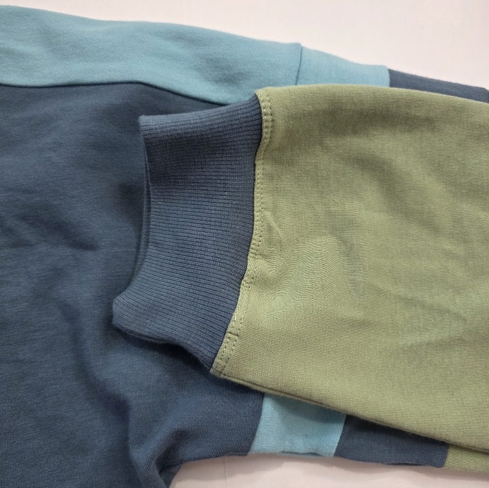 Cotopaxi Men's Bandera Organic Tri Color Long Sleeve Crew Neck Sweatshirt L - Picture 4 of 9
